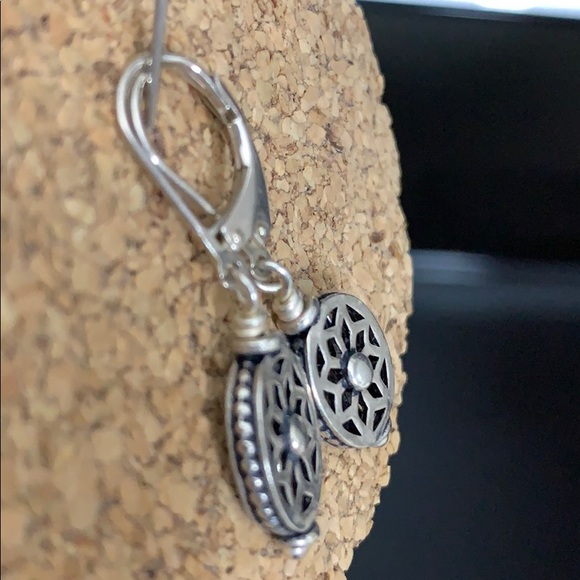 Custom Made Sterling Silver Earrings - Picture 7 of 8